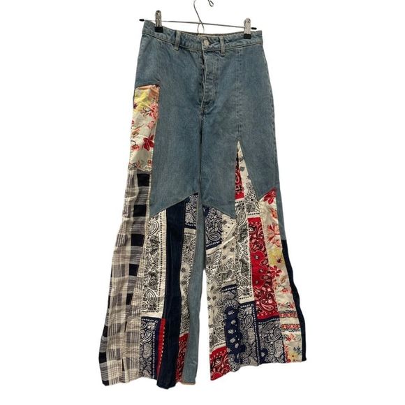 NEW Free People We The Free Cortez Flare Jeans.Size 27 - Picture 5 of 14